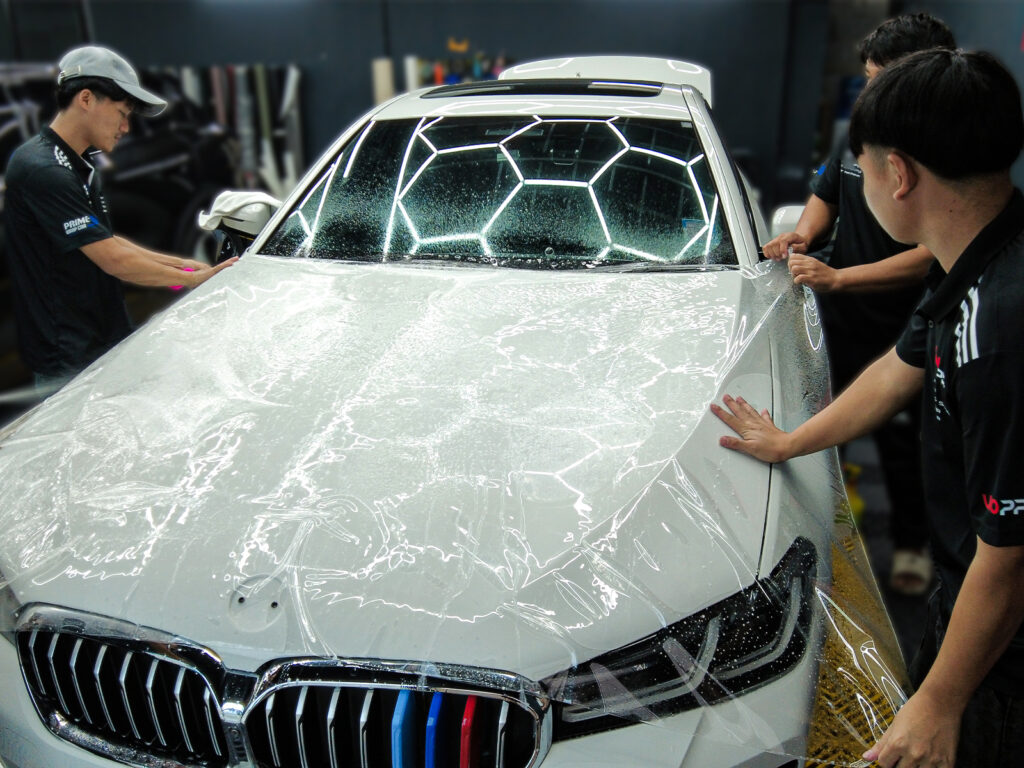 BMW 530e PPF WRAP
