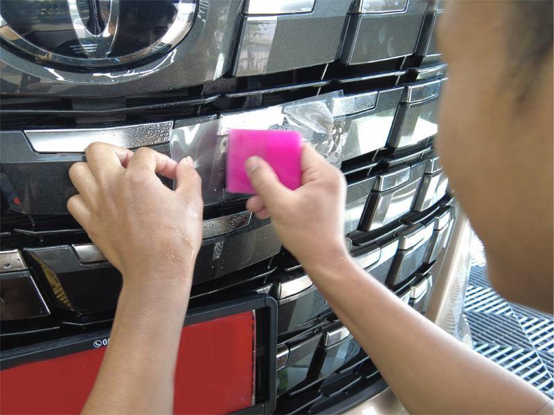 TOYOTA ALPHARD PPF WRAP